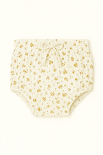 Culotte bloomer bébé personnalisable vêtement en gaze de coton à fleurs - mazzanne