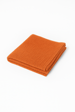 Lange bébé en gaze de coton tangerine personnalisable - mazzanne