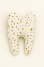 Pochette à dent de lait pour la petite souris personnalisable en gaze de coton à fleurs - Mazzanne