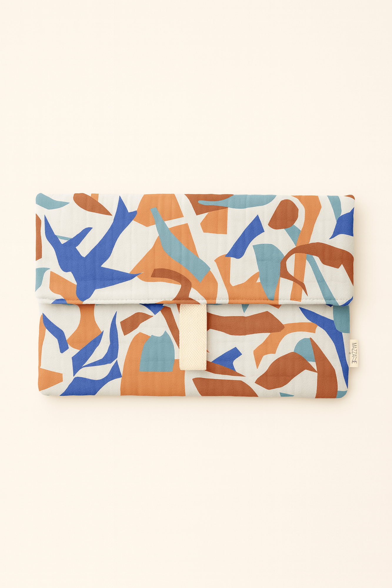 Pochette protection livre femme en coton à motifs "Verano" - mazzanne