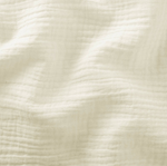 gaze de coton Ecru - mazzanne