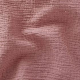 gaze de coton rose