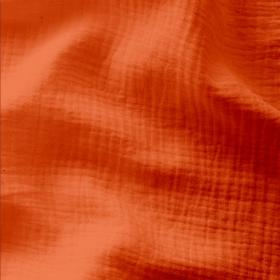 gaze de coton tangerine