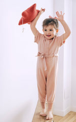 Boîte à musique étoile pour bébé en gaze de coton terracotta personnalisable - Mazzanne