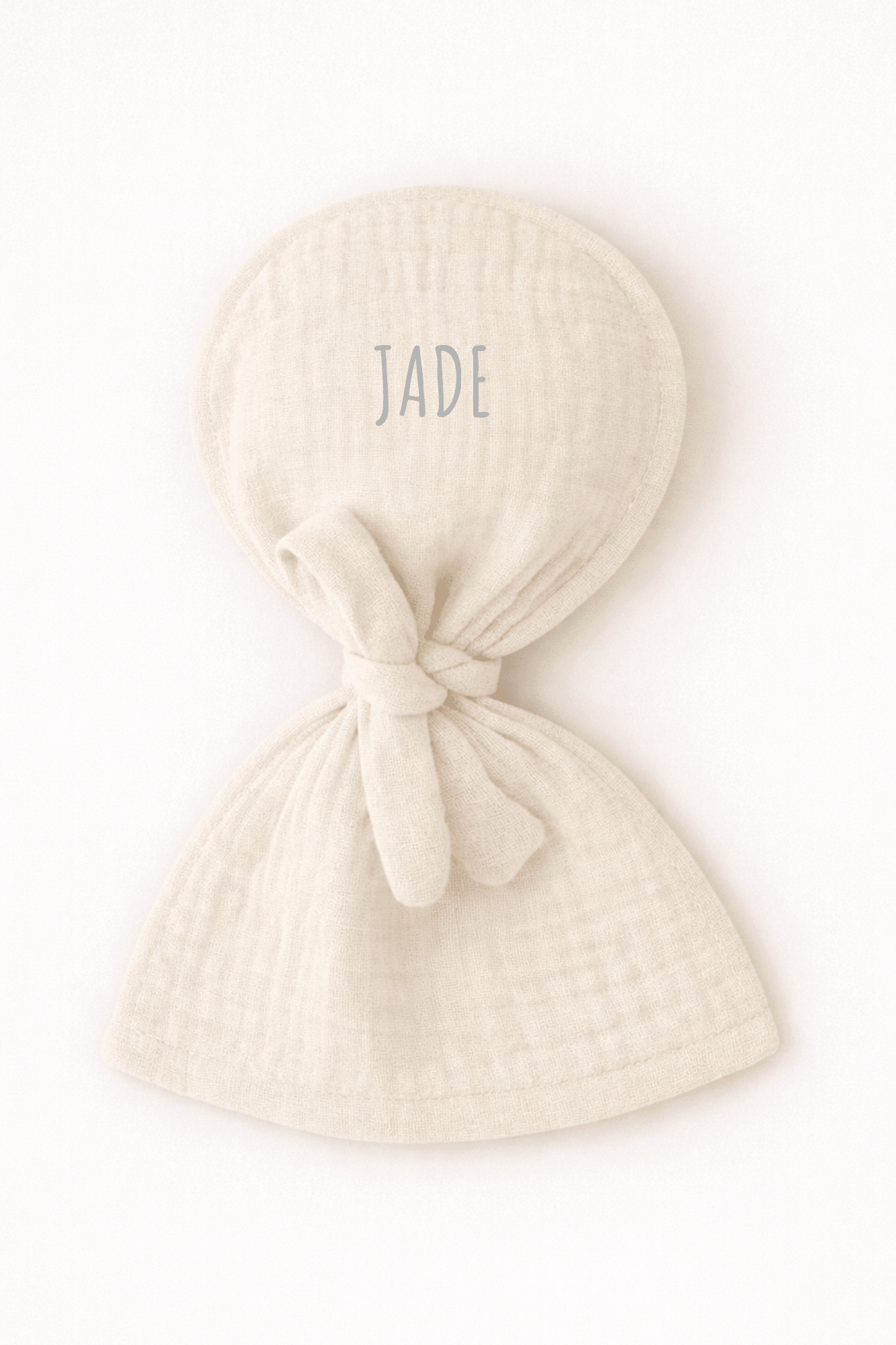 Bouillotte bébé et enfant personnalisable ballon en gaze de coton écru - Mazzanne