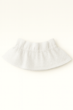 Col amovible victorien vêtement femme en gaze de coton blanche brodée - mazzanne