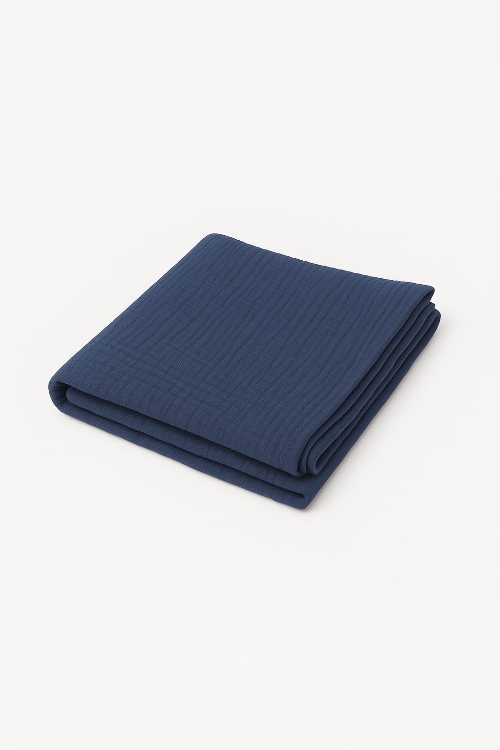 Lange bébé en gaze de coton bleu personnalisable - mazzanne