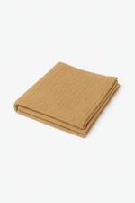 Lange bébé en gaze de coton camel personnalisable - mazzanne