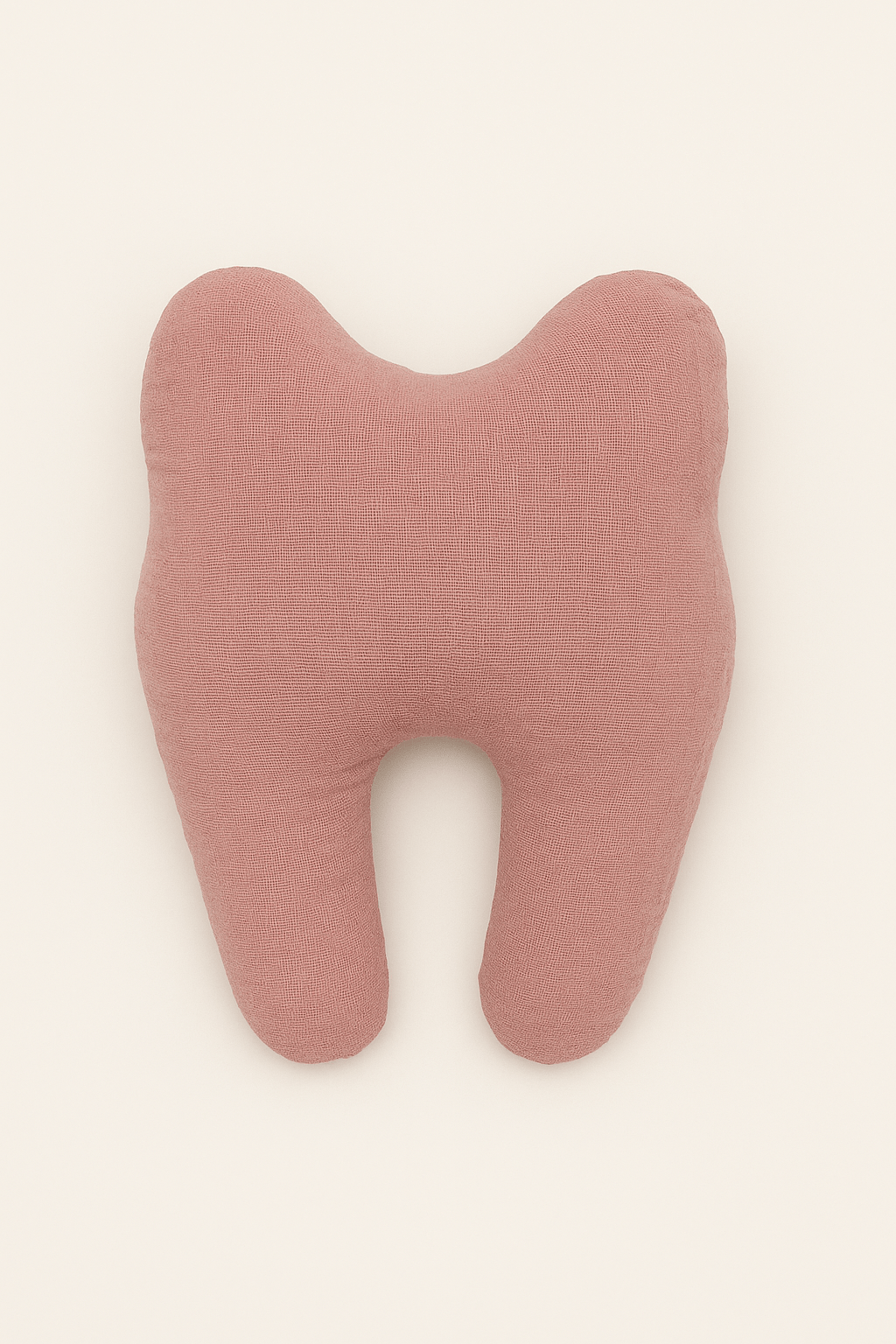 Pochette à dent de lait pour la petite souris personnalisable en gaze de coton rose - Mazzanne