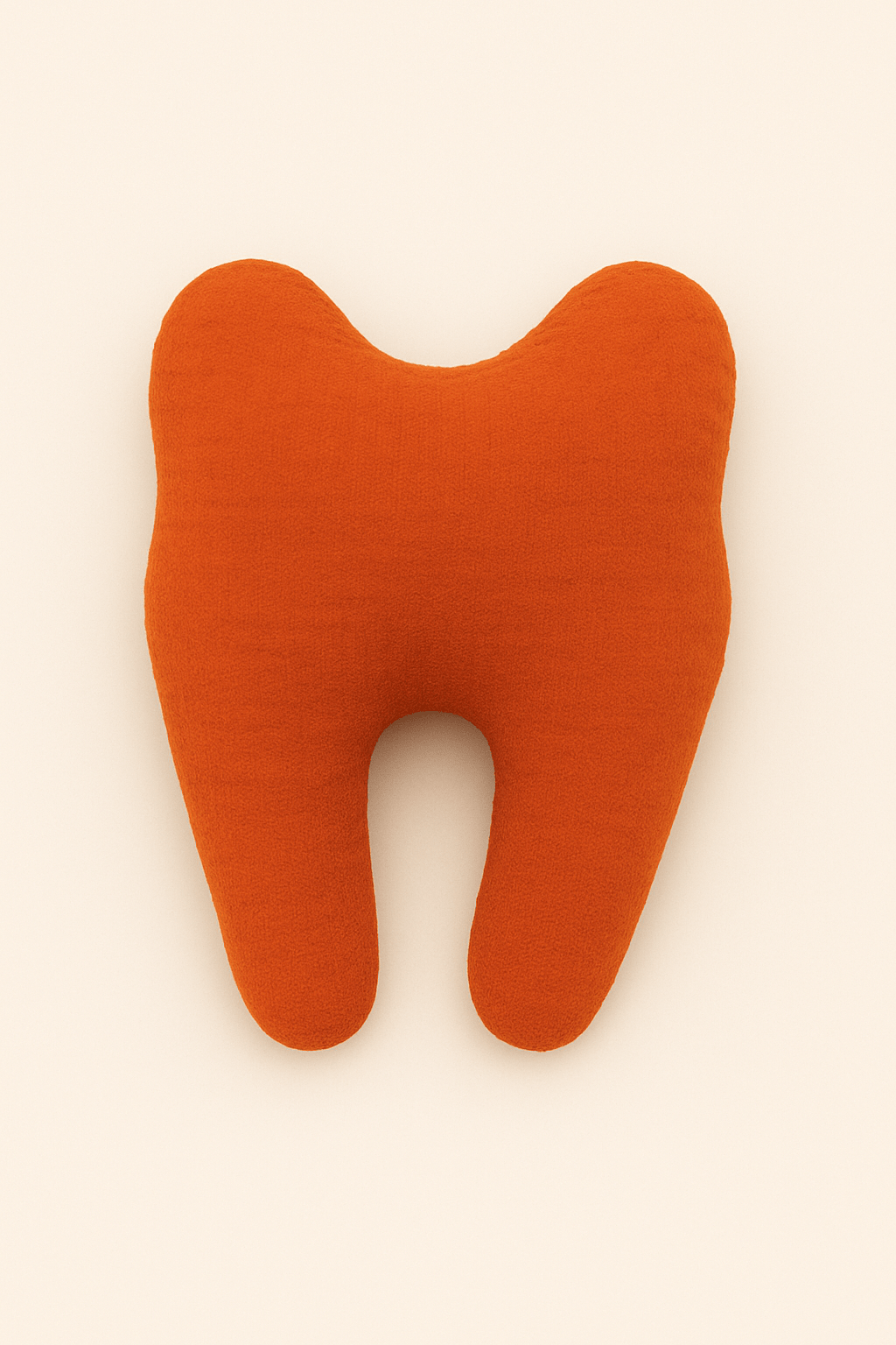 Pochette à dent de lait pour la petite souris personnalisable en gaze de coton tangerine - Mazzanne