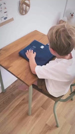 video utilisation cahier de coloriage lavable enfant personnalisable