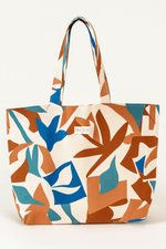Sac cabas d’été femme en tissu à motifs fait main - mazzanne