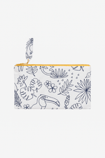 Trousse enfant en tissu à colorier lavable et réutilisable motifs jungle - mazzanne